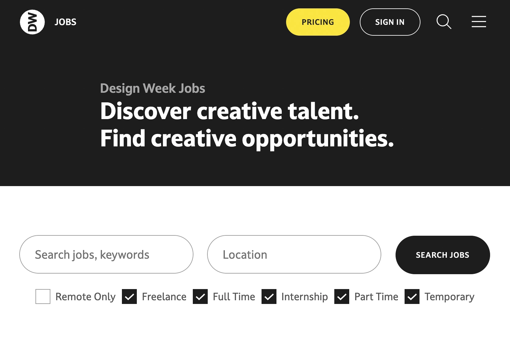 Design Week project screenshot 5