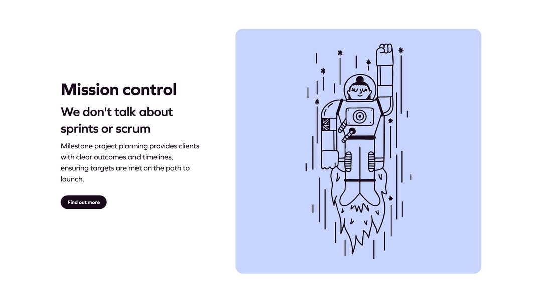 Standfirst project screenshot 2